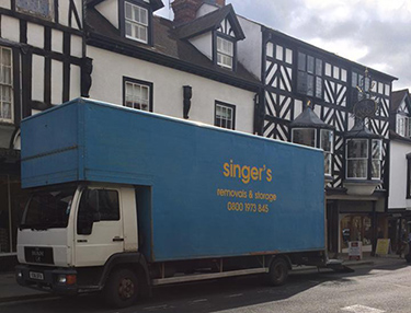 Singers Removals Van